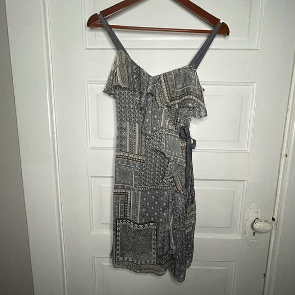 Doe & Rae Ruffle Side-Tie Sleeveless Tunic/Dress - Picture 2 of 12